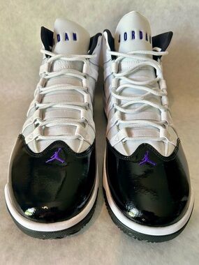 Jordan Max Aura Black Patent Leather, Men’s Size 10, Brand New. AQ 9084-124.